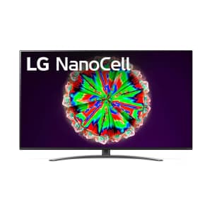 LG 55'' NanoCell 81 Series 4K UHD HDR Smart TV w/ XBOOM Go PL5 Speaker for $500 LG 55'' NanoCell 81 Series 4K UHD HDR Smart TV w/ XBOOM Go PL5 Speaker for $500