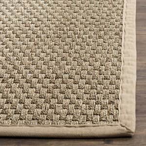Safavieh Natural Fiber Collection NF114A Border Basketweave Seagrass Accent Rug, 2' x 3', Beige for $22 Safavieh Natural Fiber Collection NF114A Border Basketweave Seagrass Accent Rug, 2' x 3', Beige for $22