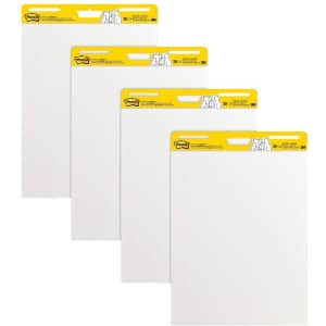 Post-it Super Sticky 25" x 30" Easel Pad 4-Pack for $93