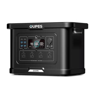 Oupes Exodus 2400 2,400W 2,232Wh LiFePO4 Portable Power Station for $679