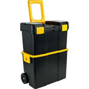 Stalwart Stackable Mobile Tool Box for $35