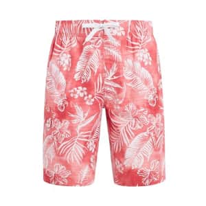Kanu Surf Men's Standard Swim Trunks (Regular & Extended Sizes), Wade Red for $25 Kanu Surf Men's Standard Swim Trunks (Regular & Extended Sizes), Wade Red for $25