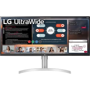 LG 34" Ultrawide 1080p HDR IPS FreeSync LED Monitor for $489