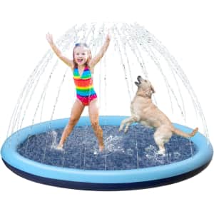 Kids' and Dogs' Splash Pad Sprinkler From $8.99 w/ Prime at checkout