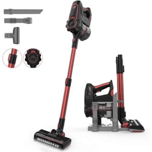 Orfeld 4-in-1 Cordless Stick Vacuum Cleaner with Storage Base for $120 Orfeld 4-in-1 Cordless Stick Vacuum Cleaner with Storage Base for $120