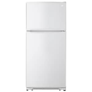 Kenmore 18-Cu. Ft. Top-Freezer Refrigerator w/ Glass Shelves for $465 Kenmore 18-Cu. Ft. Top-Freezer Refrigerator w/ Glass Shelves for $465