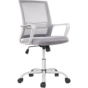 AFO Executive Mid Back Office Chair for $48