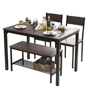 4-Person Dining Table Set for $180