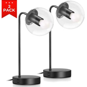 Brightever Dimmable Vintage Table Lamp 2-Pack for $30 Brightever Dimmable Vintage Table Lamp 2-Pack for $30