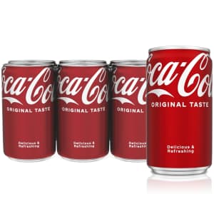 Coca-Cola 7.5-oz. Can 6-Pack for $2.78 via Sub & Save Coca-Cola 7.5-oz. Can 6-Pack for $2.78 via Sub & Save