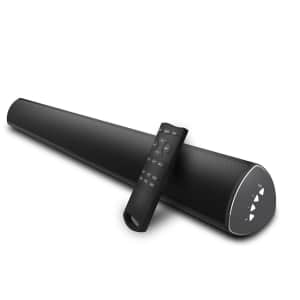 Sysmarts 80-Watt 38" Bluetooth Sound Bar for $77