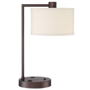 360 Lighting Colby Desk Lamp w/ Outlet, USB Port for $90