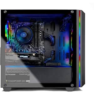Skytech Chronos Mini Gaming PC Desktop - AMD Ryzen 3 3100, NVIDIA GTX 1660 Super 6GB, 16GB DDR4 for $700 Skytech Chronos Mini Gaming PC Desktop - AMD Ryzen 3 3100, NVIDIA GTX 1660 Super 6GB, 16GB DDR4 for $700