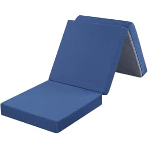 Olee Sleep 4" Tri-Folding Memory Foam Mattress for $49