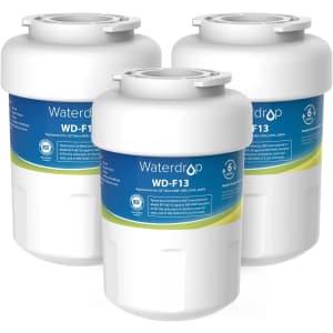 Waterdrop MWF Water Filter 3-Pack for GE Refrigerators for $33