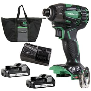 Metabo HPT 18V MultiVolt Cordless Triple Hammer Impact Driver Kit | 4-Stage Electronic Speed Switch for $158