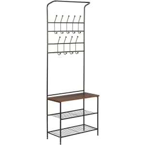 Honey Can Do Entryway Coat and Shoe Rack for $46 Honey Can Do Entryway Coat and Shoe Rack for $46