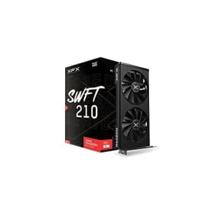 XFX Speedster SWFT210 Radeon RX 7600 Graphics Card with 8GB GDDR6 HDMI 3xDP, AMD RDNA 3 RX-76PSWFTFY for $260
