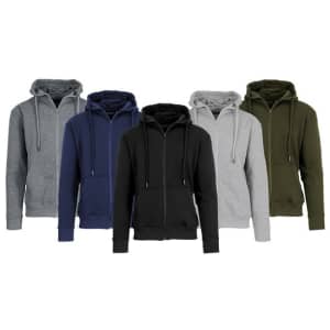 Blue Ice Men's Fleece-Lined Hoodie 3-Pack for $25 Blue Ice Men's Fleece-Lined Hoodie 3-Pack for $25