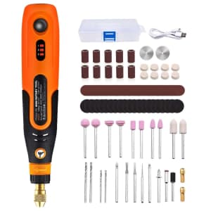 3.6V Mini Cordless Rotary Tool Kit for $19 for members 3.6V Mini Cordless Rotary Tool Kit for $19 for members