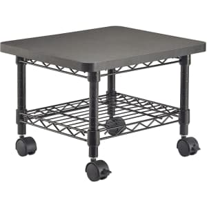 Safco Products Under Desk Printer/Fax Stand w/ Wheels for $53 Safco Products Under Desk Printer/Fax Stand w/ Wheels for $53