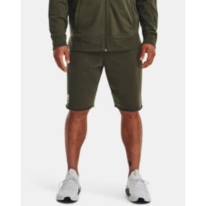 Under Armour Men's UA Rival Terry Shorts for $16