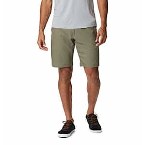 Columbia Men's M Mist Trail Shorts, Sun Protection, Stone Green, 40 for $49