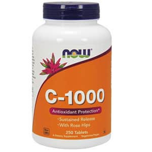Now Foods NOW Supplements, Vitamin C-1,000 with Rose Hips, Sustained Release, Antioxidant Protection, 250 for $40