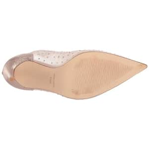 Nine West Women's Ankle Boots and Booties, Nude Mesh, 8.5 for $50