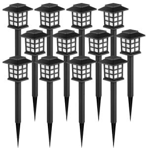 Gigalumi Solar LED Outdoor Lights 12-Pack for $14 Gigalumi Solar LED Outdoor Lights 12-Pack for $14