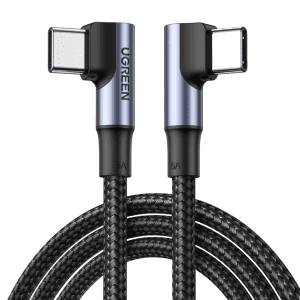 Ugreen 3.3-Foot 100W Right Angle USB-C Cable for $10