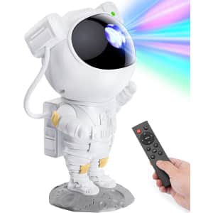 Mooyran Space Man Star Projector Galaxy Night Light for $30