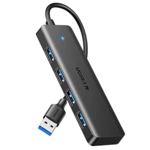 Ugreen 4-Port USB 3.0 Hub for $8