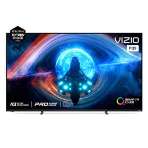 VIZIO 65-Inch P-Series 4K UHD Quantum LED HDR Smart TV w/Apple AirPlay 2 & Chromecast Built-in, for $1,369