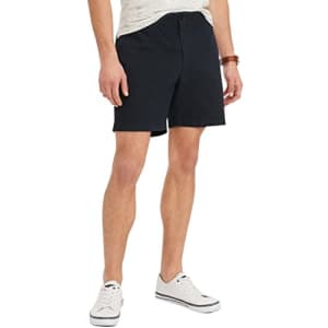 Tommy Hilfiger Men's Stretch Waistband Shorts, Sky Captain, XXL for $28