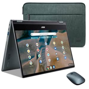 acer Chromebook Spin 514 CP514-1H-R0VX Laptop | AMD Ryzen 3 3250C | 14" FHD IPS Touch Display | 8GB for $315