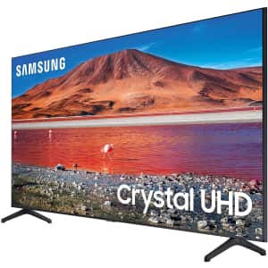 Samsung Crystal TU-6950 Series UN82TU6950FXZA 82" 4K HDR LED UHD Smart TV for $1,198 w/ $100 Amazon Credit Samsung Crystal TU-6950 Series UN82TU6950FXZA 82" 4K HDR LED UHD Smart TV for $1,198 w/ $100 Amazon Credit