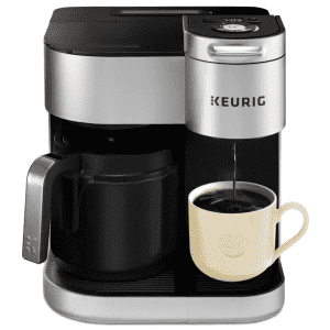 Starter Kits at Keurig. Get up to 50% off a range of Keurig coffee makers, with prices starting from $49.99, and an additional 25% off beverages with a 12-month commitment of 16 boxes of pods or 16 bags of coffee.