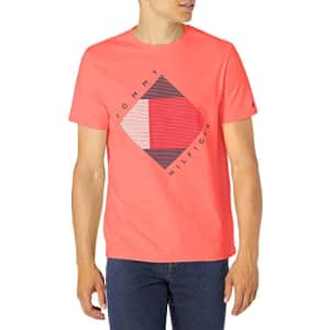 Tommy Hilfiger Men's Short Sleeve-Graphic T-Shirt, Porcelain Rose, MD for $17 Tommy Hilfiger Men's Short Sleeve-Graphic T-Shirt, Porcelain Rose, MD for $17