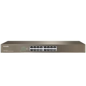 Tenda TEG1016G | 16-Port Gigabit Ethernet Switch | Desktop Network Splitter | Sturdy Metal | for $50