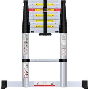 WolfWise 12.5-Foot Telescoping Ladder for $97 WolfWise 12.5-Foot Telescoping Ladder for $97