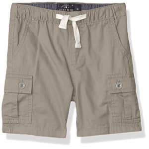 Lucky Brand Boys' Pull on Shorts, Steeple Gray Cargo, 6 for $34 Lucky Brand Boys' Pull on Shorts, Steeple Gray Cargo, 6 for $34
