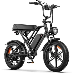 Suntibye 1,500W 48V 20" Fat Tire Electric Bike for $560