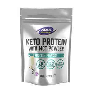 Now Foods Now Sports, Keto Protein with Mct Powder, with 6g of Mct's and 10g of Protein, Vanilla, 1 Pound for $20 Now Foods Now Sports, Keto Protein with Mct Powder, with 6g of Mct's and 10g of Protein, Vanilla, 1 Pound for $20