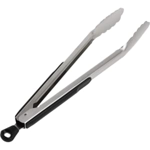 OXO Good Grips 12" Stainless-Steel Locking Tongs for $6