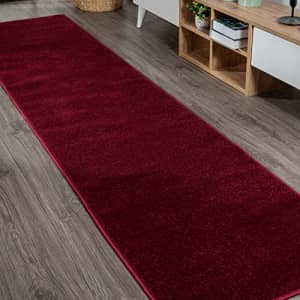 JONATHAN Y SEU100Q-212 Haze Solid Low-Pile Indoor Runner Rug, Coastal, Bohemian, Minimalist, for $47