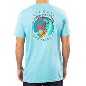Rip Curl Men's Dead Sled Premium T-Shirt for $17