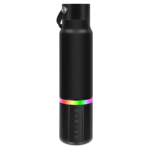 JBM Insulated Water Bottle with Bluetooth Speaker for $49