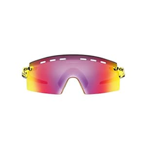 Oakley Men's OO9235 Encoder Strike Vented Rectangular Sunglasses, TDF Splatter/Prizm Road, 39 mm for $138