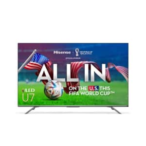 Hisense ULED Premium U7H QLED Series 75-inch Class Quantum Dot Google 4K Smart TV (75U7H, 2022 for $948